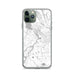Custom Klamath Falls Oregon Map Phone Case in Classic