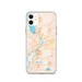 Custom Klamath Falls Oregon Map Phone Case in Watercolor