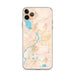Custom Klamath Falls Oregon Map Phone Case in Watercolor