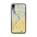 Custom Klamath Falls Oregon Map Phone Case in Woodblock