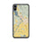 Custom Klamath Falls Oregon Map Phone Case in Woodblock