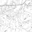Knightdale North Carolina Map Print in Classic Style Zoomed In Close Up Showing Details