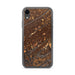 Custom Knoxville Tennessee Map Phone Case in Ember
