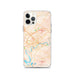 Custom Knoxville Tennessee Map iPhone 12 Pro Phone Case in Watercolor