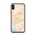 Custom Knoxville Tennessee Map Phone Case in Watercolor