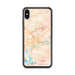 Custom Knoxville Tennessee Map Phone Case in Watercolor