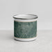 Front View Custom Kosciusko Mississippi Map Enamel Mug in Afternoon