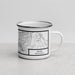 Right View Custom Lacey Washington Map Enamel Mug in Classic