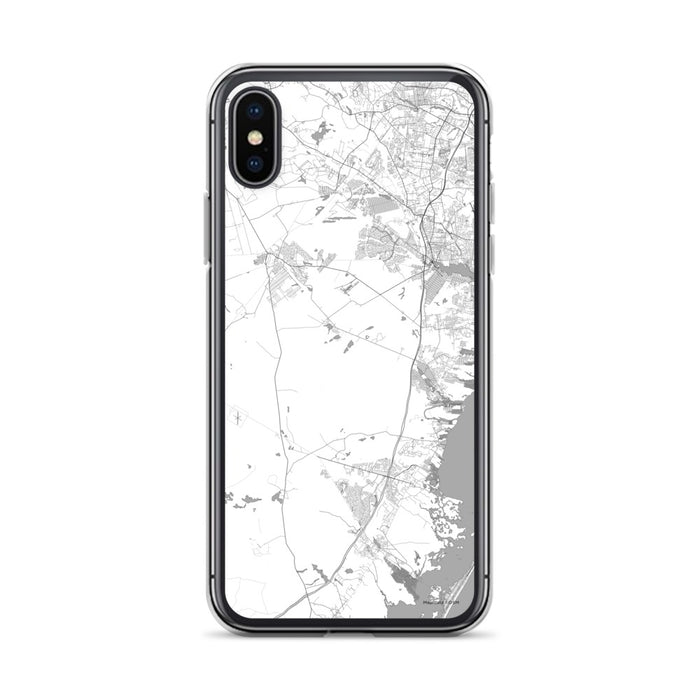 Custom Lacey Township New Jersey Map Phone Case in Classic
