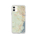 Custom Lacey Township New Jersey Map Phone Case in Woodblock