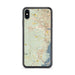 Custom Lacey Township New Jersey Map Phone Case in Woodblock