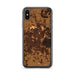 Custom Lafayette Louisiana Map Phone Case in Ember