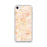 Custom Lafayette Louisiana Map iPhone SE Phone Case in Watercolor