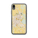 Custom Lafayette Louisiana Map Phone Case in Woodblock