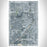 La Grange Illinois Map Print Portrait Orientation in Afternoon Style With Shaded Background