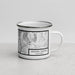 Right View Custom Laguna Niguel California Map Enamel Mug in Classic