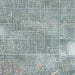 La Habra California Map Print in Afternoon Style Zoomed In Close Up Showing Details