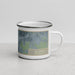 Right View Custom La Junta Colorado Map Enamel Mug in Afternoon