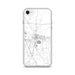 Custom iPhone SE Lake City Florida Map Phone Case in Classic