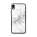 Custom Lake Cumberland Kentucky Map Phone Case in Classic