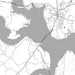 Lake D'Arbonne Louisiana Map Print in Classic Style Zoomed In Close Up Showing Details