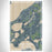 Lake Ethel Minnesota Map Print Portrait Orientation in Afternoon Style With Shaded Background