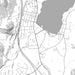 Lake George New York Map Print in Classic Style Zoomed In Close Up Showing Details