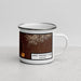 Right View Custom Lake Havasu City Arizona Map Enamel Mug in Ember