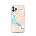 Custom Lake Havasu City Arizona Map Phone Case in Watercolor