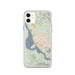 Custom Lake Havasu City Arizona Map Phone Case in Woodblock