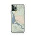 Custom Lake Havasu City Arizona Map Phone Case in Woodblock