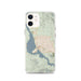Custom Lake Havasu City Arizona Map Phone Case in Woodblock