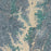 Lake Keowee South Carolina Map Print in Afternoon Style Zoomed In Close Up Showing Details