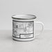 Right View Custom Lakeland Florida Map Enamel Mug in Classic