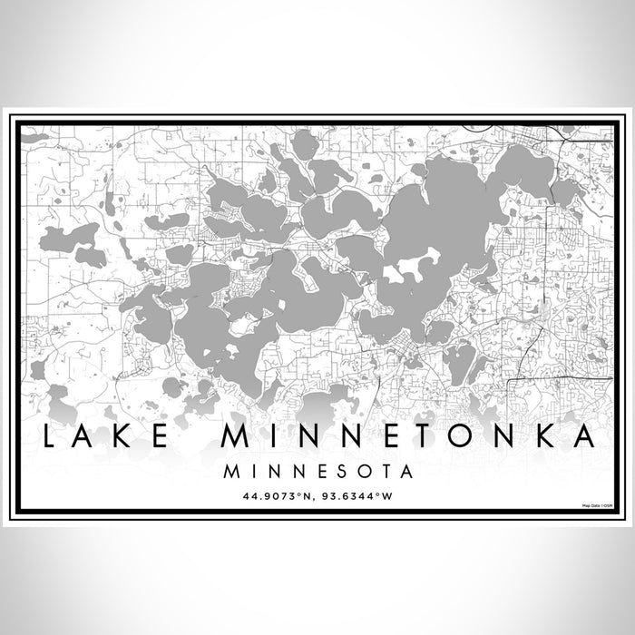 Printable Lake Map
