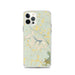Custom Lake Monticello Virginia Map Phone Case in Woodblock