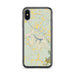 Custom Lake Monticello Virginia Map Phone Case in Woodblock