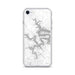 Custom Lake of the Ozarks Missouri Map iPhone SE Phone Case in Classic