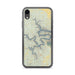Custom Lake of the Ozarks Missouri Map Phone Case in Woodblock