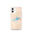 Custom Lake Powell Arizona Map iPhone 12 mini Phone Case in Watercolor