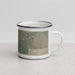 Right View Custom Lake Powell Utah Map Enamel Mug in Afternoon