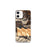 Custom iPhone 12 mini Lake Sutherland Washington Map Phone Case in Ember