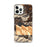 Custom iPhone 12 Pro Max Lake Sutherland Washington Map Phone Case in Ember