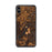 Custom iPhone XS Max Lake Tenkiller Oklahoma Map Phone Case in Ember