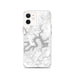 Custom Lake Travis Texas Map iPhone 12 Phone Case in Classic