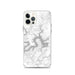 Custom Lake Travis Texas Map iPhone 12 Pro Phone Case in Classic