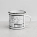 Right View Custom Lakeville Minnesota Map Enamel Mug in Classic