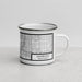 Right View Custom Lakewood Washington Map Enamel Mug in Classic