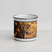 Front View Custom Lambertville New Jersey Map Enamel Mug in Ember