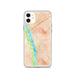 Custom Lambertville New Jersey Map Phone Case in Watercolor
